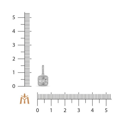Подвеска с бриллиантами