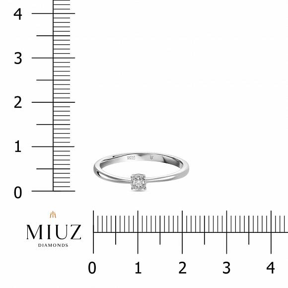 Кольцо с бриллиантом R178-IGR-23263-0.05T - Фото 3