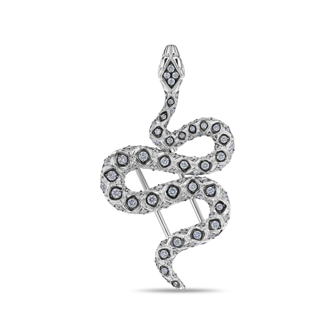 Брошь с бриллиантами - фото 1 Брошь с бриллиантами - фото 1