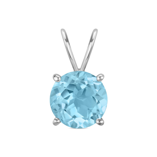 Подвеска с топазом