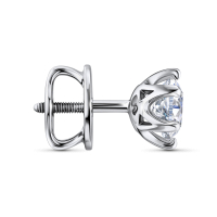 Серьги с бриллиантами - фото 2