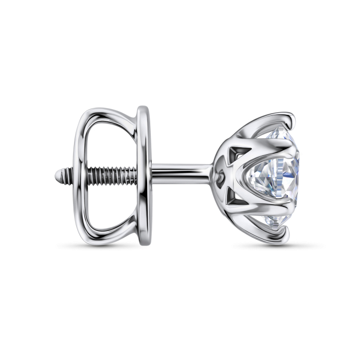 Серьги с бриллиантами - фото 2