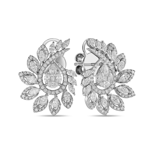 Серьги с бриллиантами