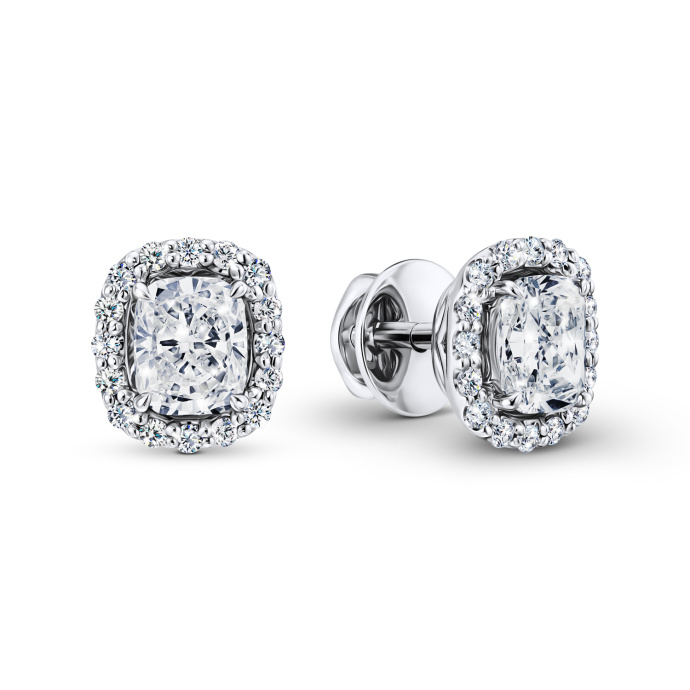 Серьги с бриллиантами - фото 1