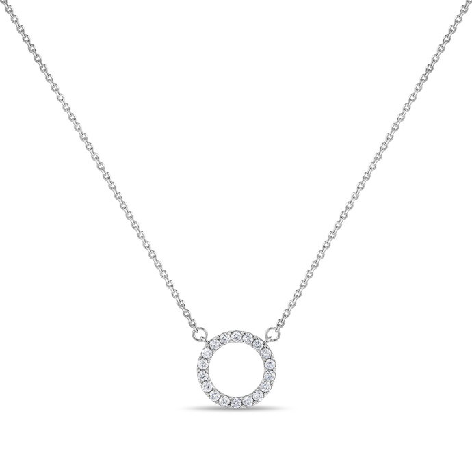 Колье с бриллиантом - фото 1