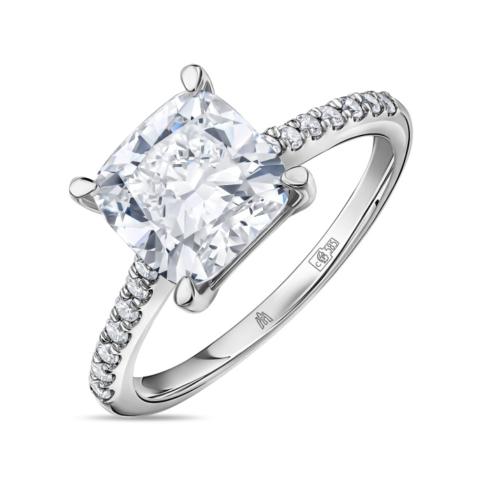 Кольцо с бриллиантом - фото 1 Кольцо с бриллиантом - фото 1