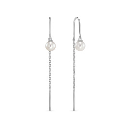 Серьги с жемчугом