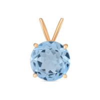 Подвеска с топазом - фото 1