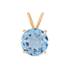 Подвеска с топазом