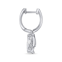 Серьги с бриллиантами - фото 2