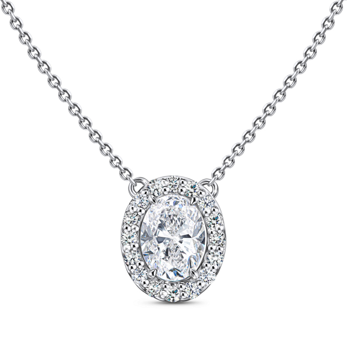 Колье с бриллиантами - фото 1