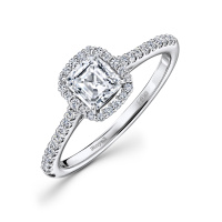 Кольцо с бриллиантами - фото 1