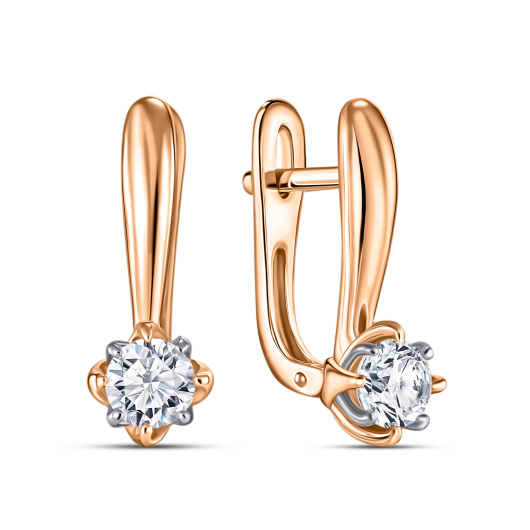 Серьги с бриллиантами