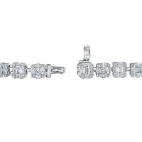 Браслет с бриллиантами - фото 3