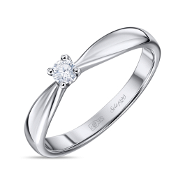 Кольцо с бриллиантом