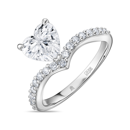 Кольцо с бриллиантом