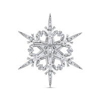 Брошь с бриллиантом - фото 2