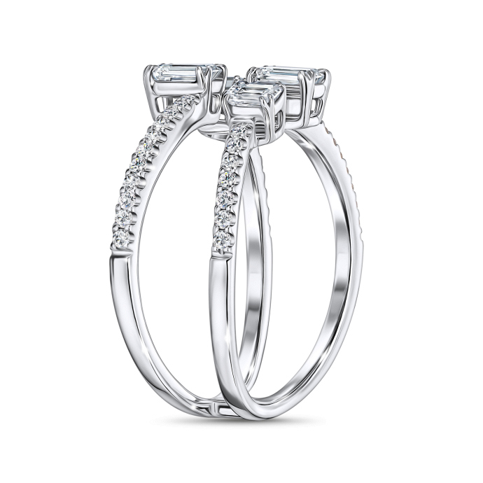 Кольцо с бриллиантами - фото 2