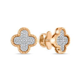 Серьги с бриллиантами