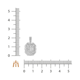Подвеска с бриллиантами
