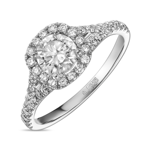 Кольцо с бриллиантом