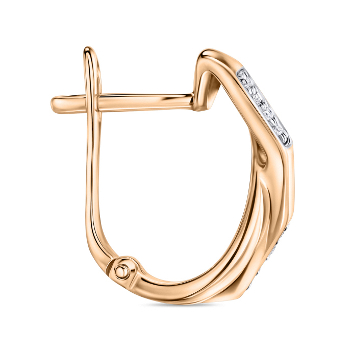 Серьги с бриллиантами - фото 2