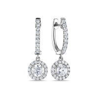 Серьги с бриллиантами - фото 1 Серьги с бриллиантами - фото 1