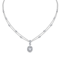 Колье с бриллиантами - фото 1