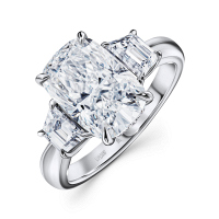 Кольцо с бриллиантом - фото 1 Кольцо с бриллиантом - фото 1