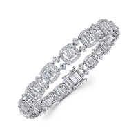 Браслет с бриллиантами - фото 1