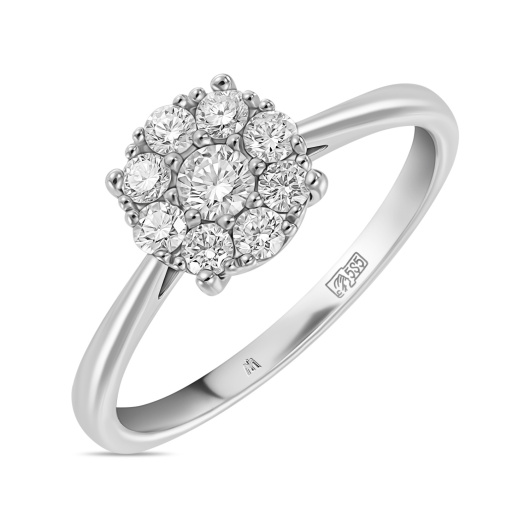 Кольцо с бриллиантом