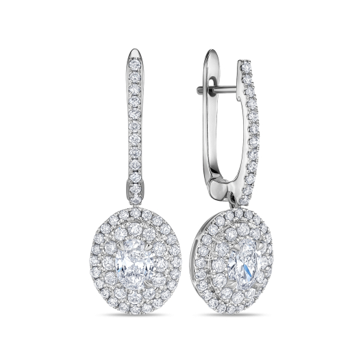 Серьги с бриллиантами