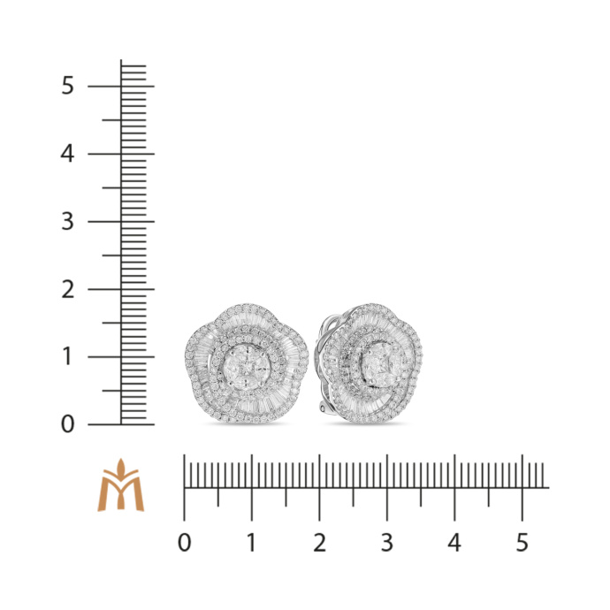 Серьги с бриллиантами - фото 2 Серьги с бриллиантами - фото 2