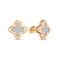 Серьги с бриллиантами - фото 1