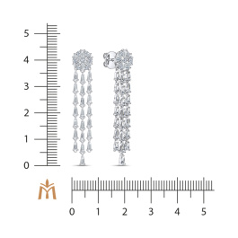 Серьги с бриллиантами