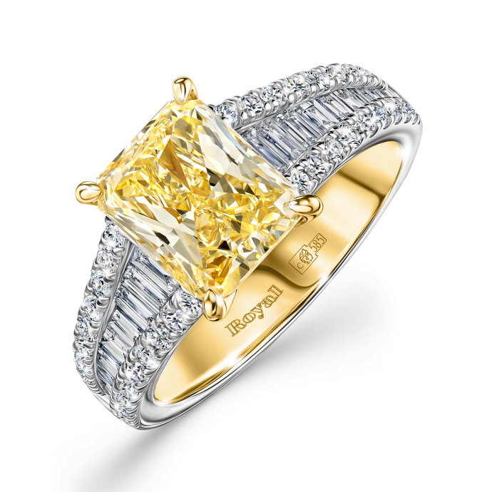 Кольцо с бриллиантами - фото 1