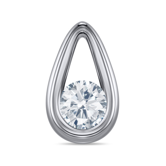 Подвеска с бриллиантом