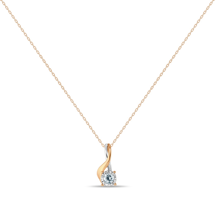 Колье с бриллиантом - фото 1 Колье с бриллиантом - фото 1