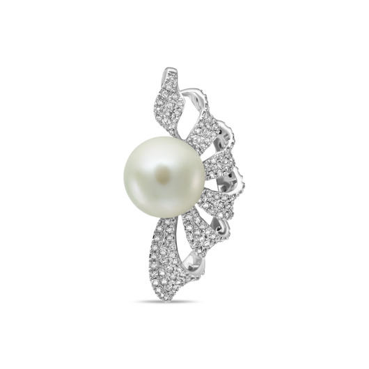 Подвеска с жемчугом и бриллиантами
