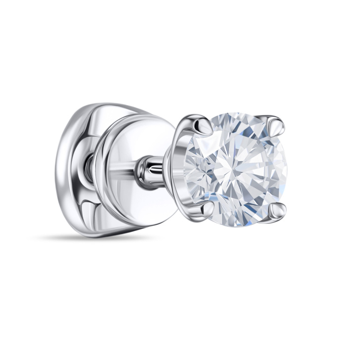 Моносерьга с бриллиантом - фото 2