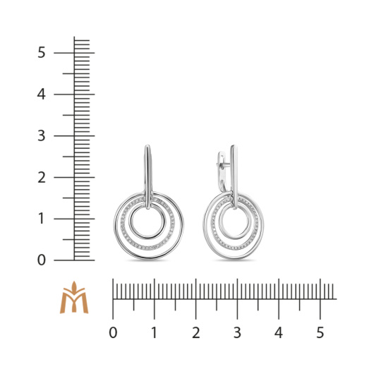 Серьги с бриллиантами