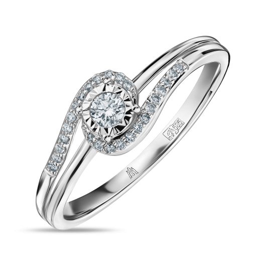 Кольцо с бриллиантами