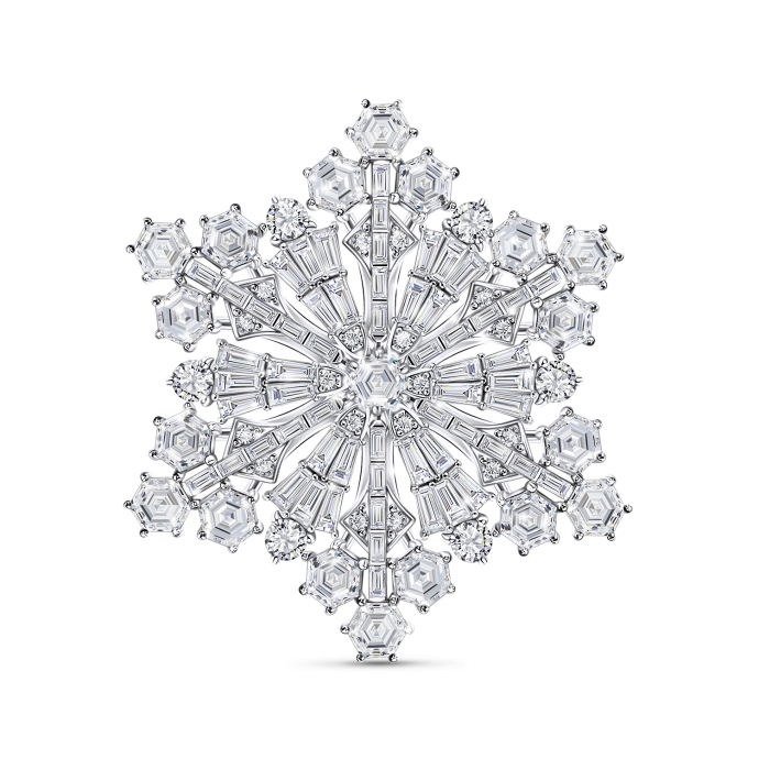 Брошь с бриллиантом - фото 1