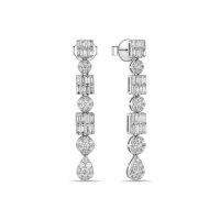 Серьги с бриллиантами - фото 1 Серьги с бриллиантами - фото 1