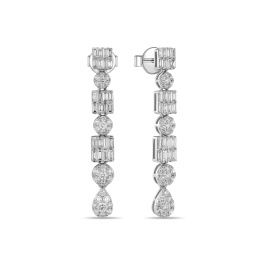 Серьги с бриллиантами