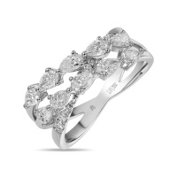 Кольцо с бриллиантами - фото 1 Кольцо с бриллиантами - фото 1