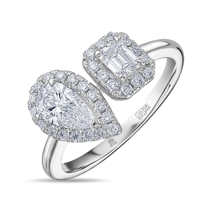 Кольцо с бриллиантом - фото 1 Кольцо с бриллиантом - фото 1