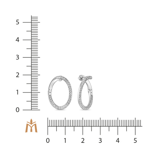 Серьги с бриллиантами