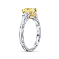 Кольцо с бриллиантом - фото 2