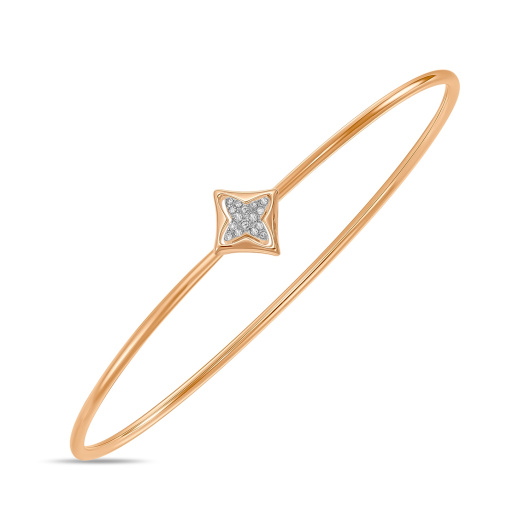 Браслет жесткий с бриллиантами